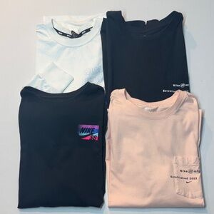 Bundle Lot of 4 Nike SB shirts - Men's Size X-Large XL